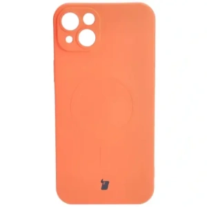 Hurtownia GSM - Bizon Case Silicone Magnetic Apple iPhone 14 Plus morcov - BIZ3390 - {ean13} - Hurt