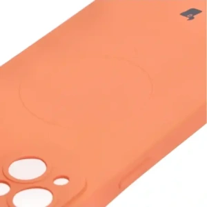 Wholesale Bizon Case Silicone Magnetic Apple iPhone 14 Plus carrot - BIZ3390 - {ean13} - Hurt