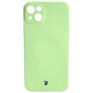 Wholesale Bizon Case Silicone Magnetic Apple iPhone 14 Plus light green - BIZ3394 - {ean13} - Hurt
