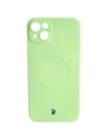 Hurtownia GSM - Etui silikonové s magnetickým kroužkem Bizon Case Silicone Magnetic pro Apple iPhone 14 Plus jasně zelené - BIZ3394 - {ean13} - Hurt
