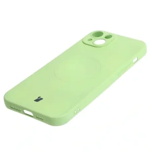 Wholesale Bizon Case Silicone Magnetic Apple iPhone 14 Plus light green - BIZ3394 - {ean13} - Hurt