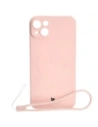 Hurtownia GSM - Etui silikonové s magnetickým kroužkem Bizon Case Silicone Magnetic pro Apple iPhone 14 Plus světlé růžové - BIZ3395 - {ean13} - Hurt