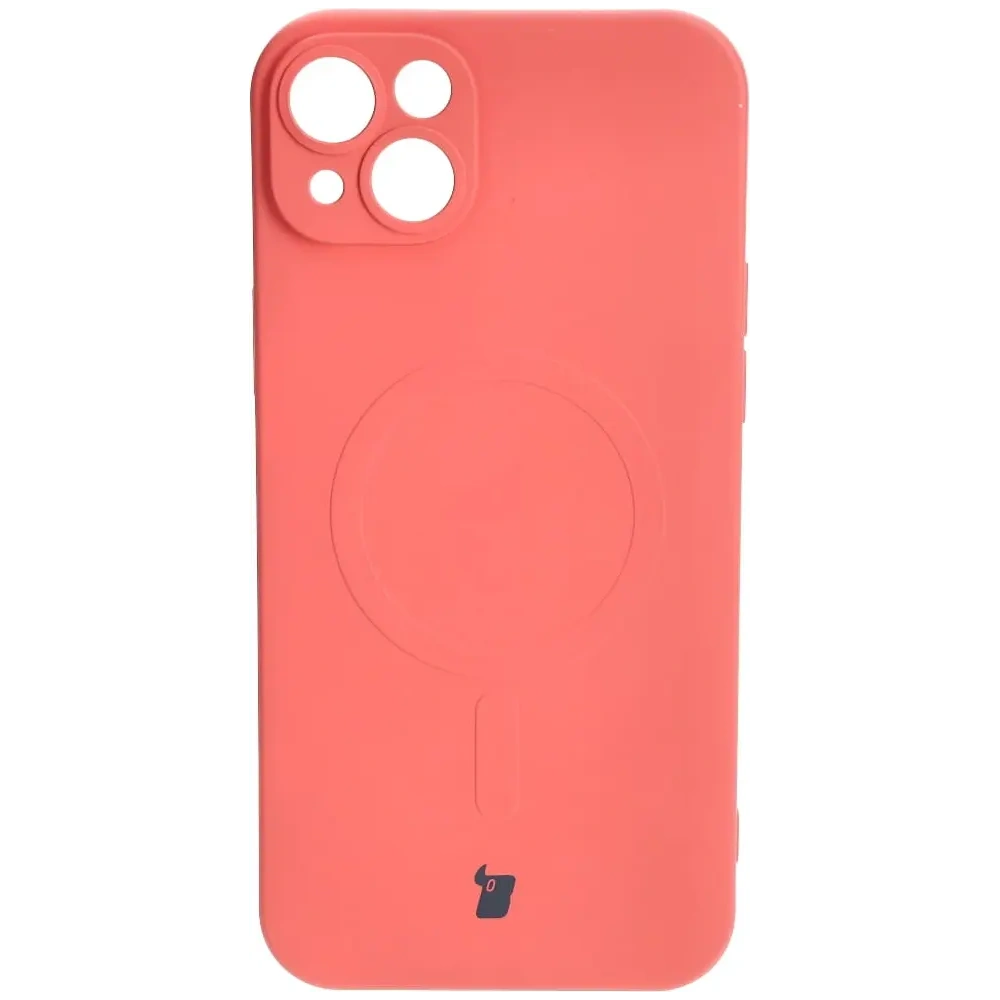 Hurtownia GSM - Bizon Case Silicone Magnetic Apple iPhone 14 Plus roz murdar - BIZ3396 - {ean13} - Hurt