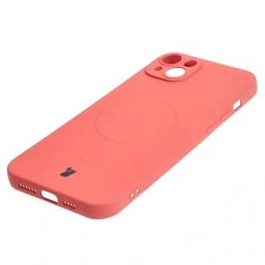 Wholesale Bizon Case Silicone Magnetic Apple iPhone 14 Plus dirty pink - BIZ3396 - {ean13} - Hurt