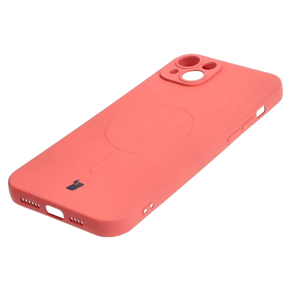 Hurtownia GSM - Bizon Case Silicone Magnetic Apple iPhone 14 Plus roz murdar - BIZ3396 - {ean13} - Hurt