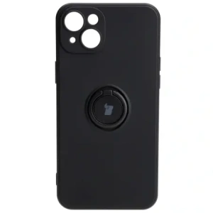Hurtownia GSM - Bizon Case Silicone Ring Sq Apple iPhone 15 Plus negru - BIZ3398 - {ean13} - Hurt