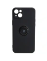 Wholesale Bizon Case Silicone Ring Sq Apple iPhone 15 Plus black - BIZ3398 - {ean13} - Hurt