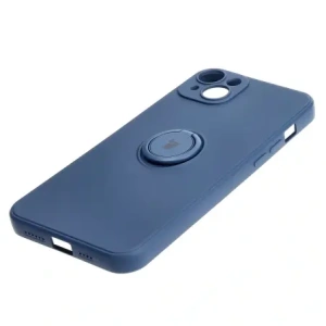 Hurtownia GSM - Bizon Case Ring din Silicon Sq Apple iPhone 15 Plus albastru marin - BIZ3399 - {ean13} - Hurt