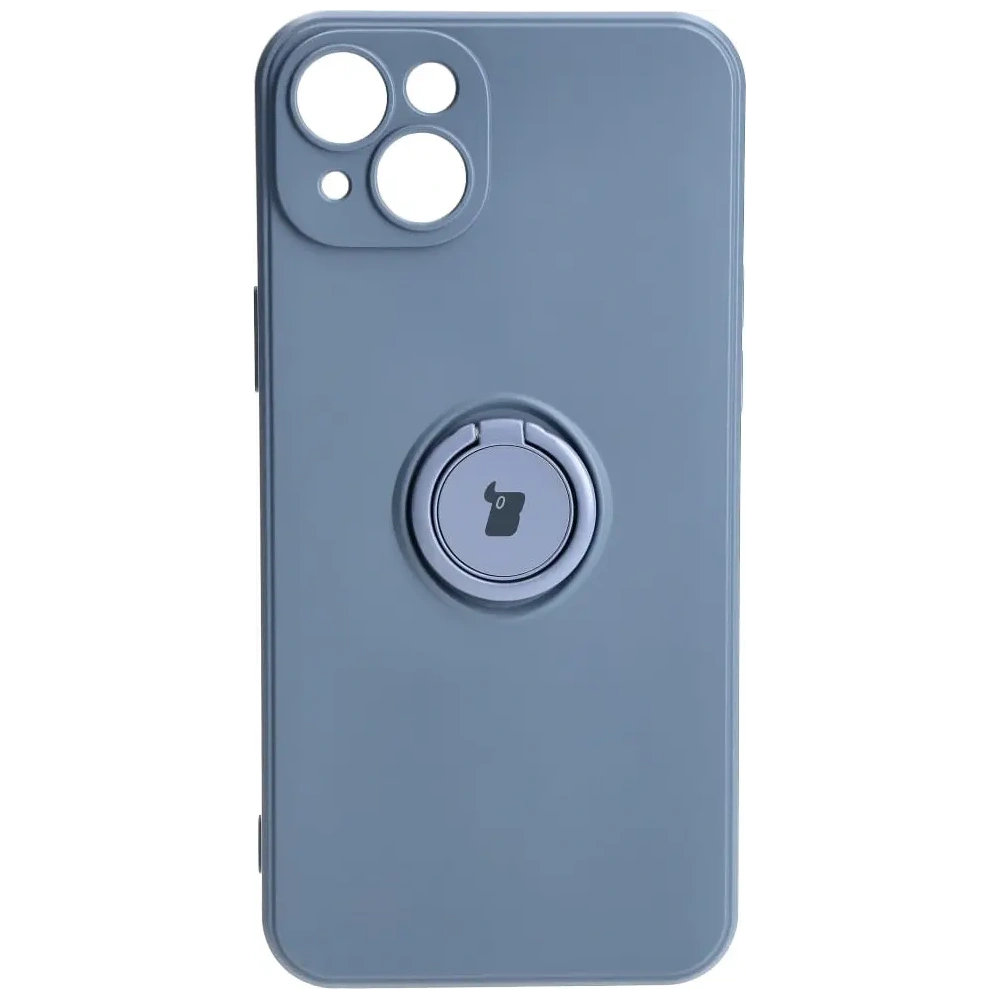 Hurtownia GSM - Bizon Case Silikonring Sq Apple iPhone 15 Plus grau - BIZ3401 - {ean13} - Hurt
