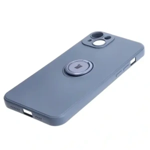 Hurtownia GSM - Bizon Case Silicone Ring Sq Apple iPhone 15 Plus gri - BIZ3401 - {ean13} - Hurt