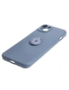 Hurtownia GSM - Bizon Case Silicone Ring Sq Apple iPhone 15 Plus gri - BIZ3401 - {ean13} - Hurt