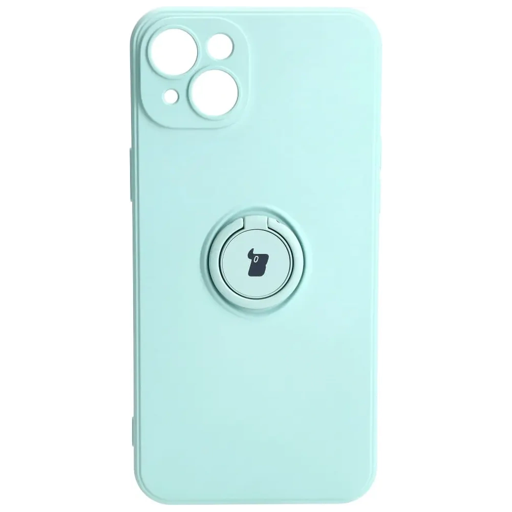Hurtownia GSM - Bizon Case Inel de Silicon Sq Apple iPhone 15 Plus turcoaz - BIZ3402 - {ean13} - Hurt