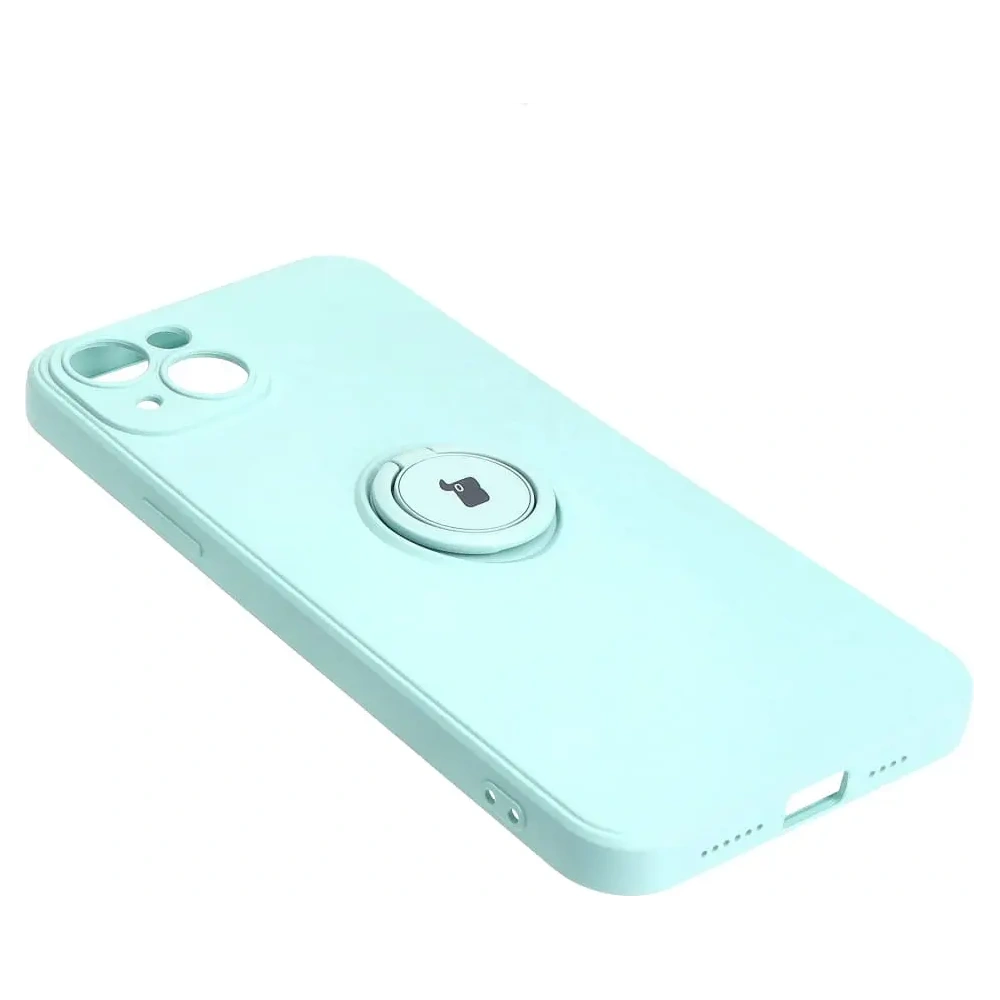 Hurtownia GSM - Bizon Case Inel de Silicon Sq Apple iPhone 15 Plus turcoaz - BIZ3402 - {ean13} - Hurt