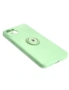 Hurtownia GSM - Bizon Case Silicone Ring Sq Apple iPhone 15 Plus verde deschis - BIZ3403 - {ean13} - Hurt