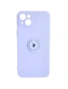 Hurtownia GSM - Bizon Case Silicone Ring Sq Apple iPhone 15 Plus violet deschis - BIZ3405 - {ean13} - Hurt
