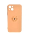 Hurtownia GSM - Bizon Case Silicone Ring Sq Apple iPhone 15 Plus portocalie - BIZ3406 - {ean13} - Hurt