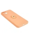 Hurtownia GSM - Etui Bizon Case Silicone Ring Sq do Apple iPhone 15 Plus pomarańczowe - BIZ3406 - {ean13} - Hurt