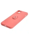 Hurtownia GSM - Bizon Case Silicone Ring Sq Apple iPhone 15 Plus roz murdar - BIZ3407 - {ean13} - Hurt