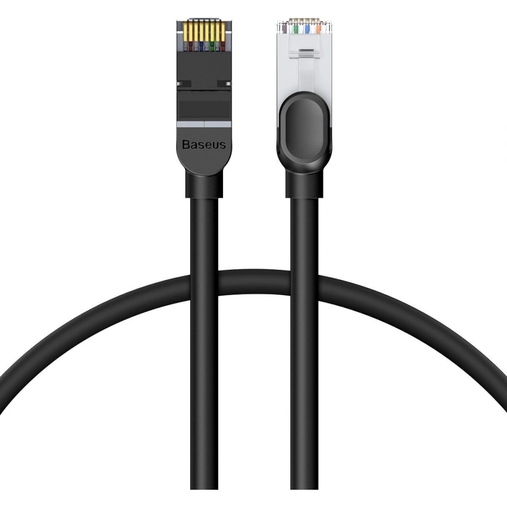 Hurtownia GSM - Netzwerkkabel Baseus High Speed, Ethernet RJ45, Gigabit, Cat.6, 0,5m (schwarz) - BSU1403BLK - {ean13} - Hurt