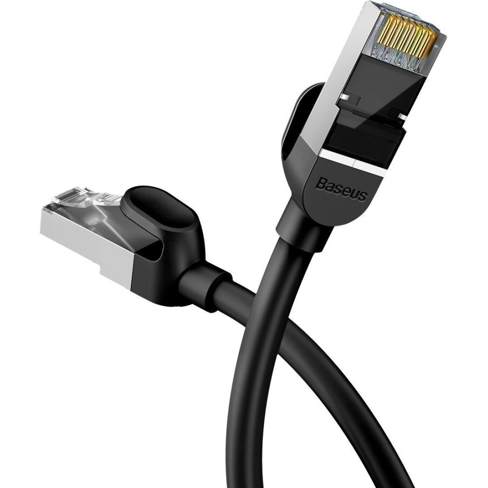 Hurtownia GSM - Netzwerkkabel Baseus High Speed, Ethernet RJ45, Gigabit, Cat.6, 0,5m (schwarz) - BSU1403BLK - {ean13} - Hurt