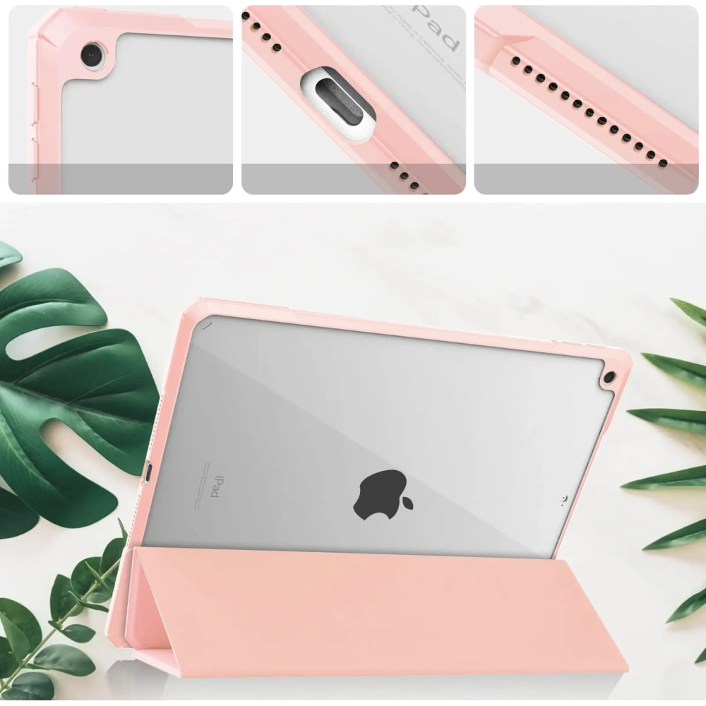 Hurtownia GSM - Bizon Case Tab Clear Matt Apple iPad 9 10.2 2021 / iPad 8 2020 / iPad 10.2 2019 hellrosa - BIZ3409 - {ean13} - Hurt