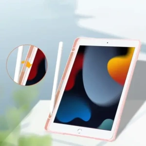 Hurtownia GSM - Bizon Case Tab Clear Matt Apple iPad 9 10.2 2021 / iPad 8 2020 / iPad 10.2 2019 világos rózsaszín - BIZ3409 - {ean13} - Hurt