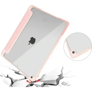 Hurtownia GSM - Bizon Case Tab Clear Matt Apple iPad 9 10.2 2021 / iPad 8 2020 / iPad 10.2 2019 világos rózsaszín - BIZ3409 - {ean13} - Hurt