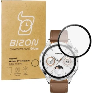 Hurtownia GSM - Bizon üveg óra Edge Hybrid Huawei Watch GT 4 46 mm fekete - BIZ3411 - {ean13} - Hurt
