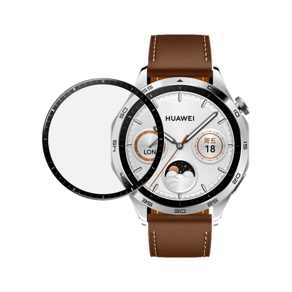 Hurtownia GSM - Bizon Glass Watch Edge Hybrid Huawei Uhr GT 4 46 mm schwarz - BIZ3411 - {ean13} - Hurt
