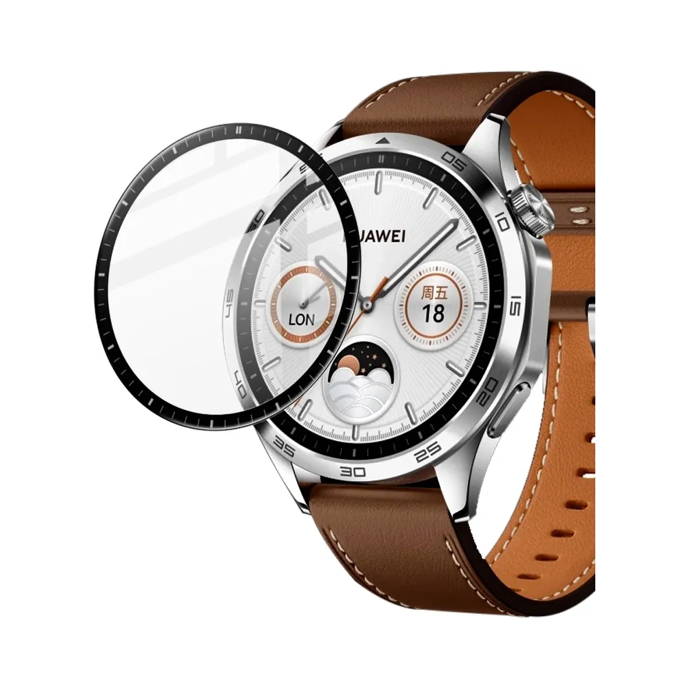 Hurtownia GSM - Bizon Glass Watch Edge Hybrid Huawei Uhr GT 4 46 mm schwarz - BIZ3411 - {ean13} - Hurt