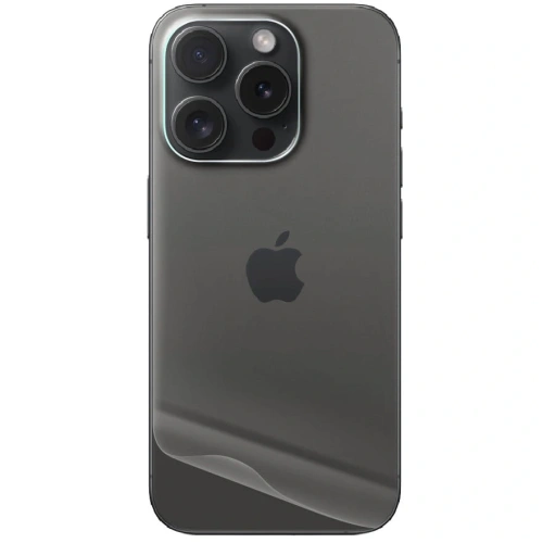 Folia hydrożelowa na tył Bizon Glass Hydrogel Back Apple iPhone 15 Pro [2 PACK]