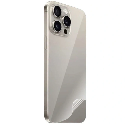 Folia hydrożelowa na tył Bizon Glass Hydrogel Back Apple iPhone 15 Pro [2 PACK]