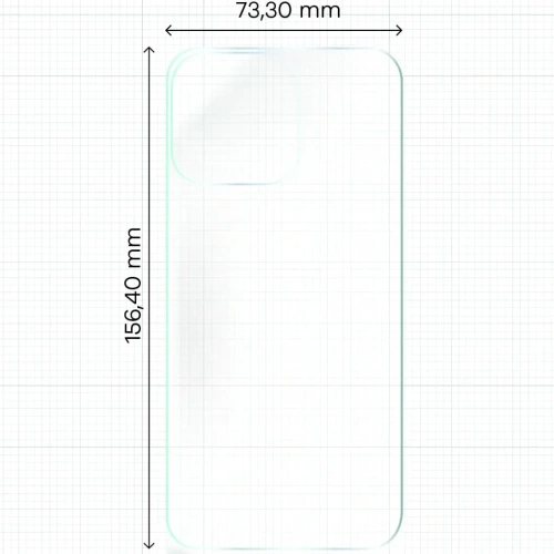 Folia hydrożelowa na tył Bizon Glass Hydrogel Apple iPhone 15 Pro Max [2 PACK]