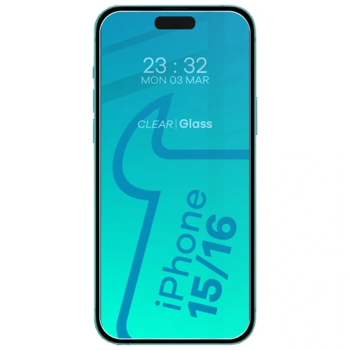 Szkło hartowane Bizon Glass Clear 2 do Apple iPhone 15 / 15 Pro / 16