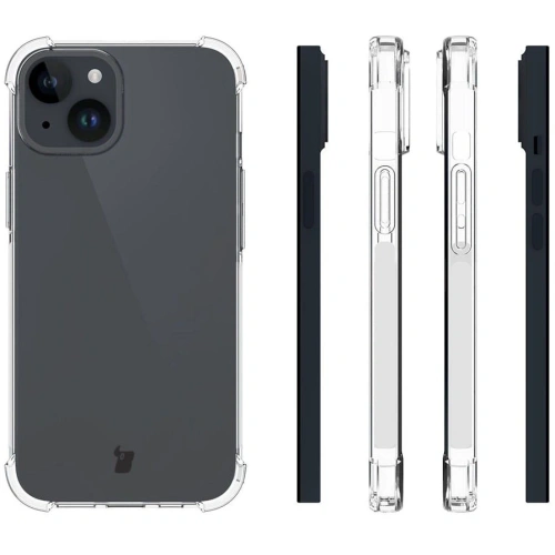 Etui Bizon Case Clear Pack do Apple iPhone 15 przezroczyste