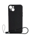Bizon Case Silikon Magnetic Apple iPhone 15 Plus schwarz