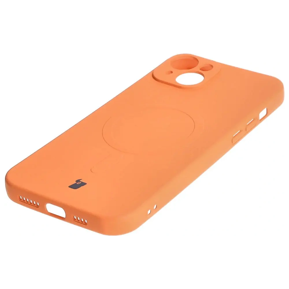 Hurtownia GSM - Bizon Case Silikon Magnetic Apple iPhone 15 Plus Karotte - BIZ3423 - {ean13} - Hurt