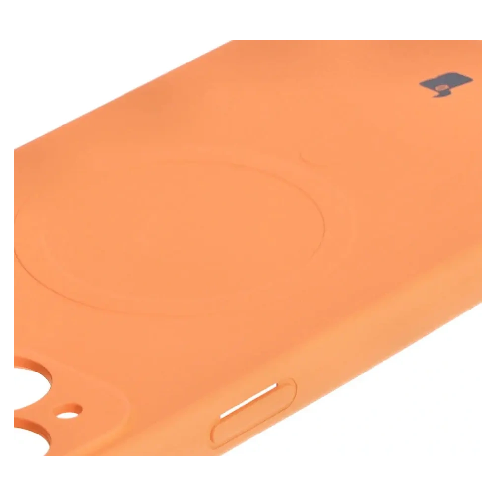 Hurtownia GSM - Bizon Case Silikon Magnetic Apple iPhone 15 Plus Karotte - BIZ3423 - {ean13} - Hurt