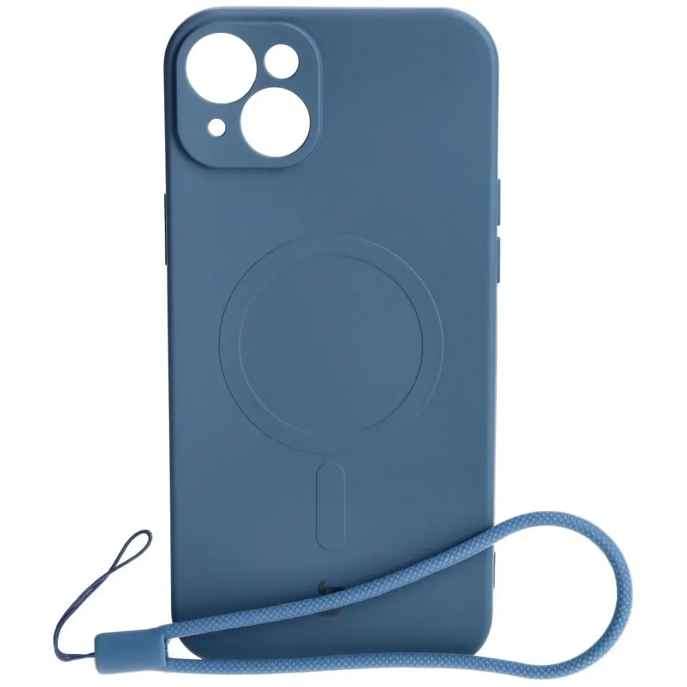 Hurtownia GSM - Bizon Case Silikon Magnetic Apple iPhone 15 Plus marineblau - BIZ3424 - {ean13} - Hurt