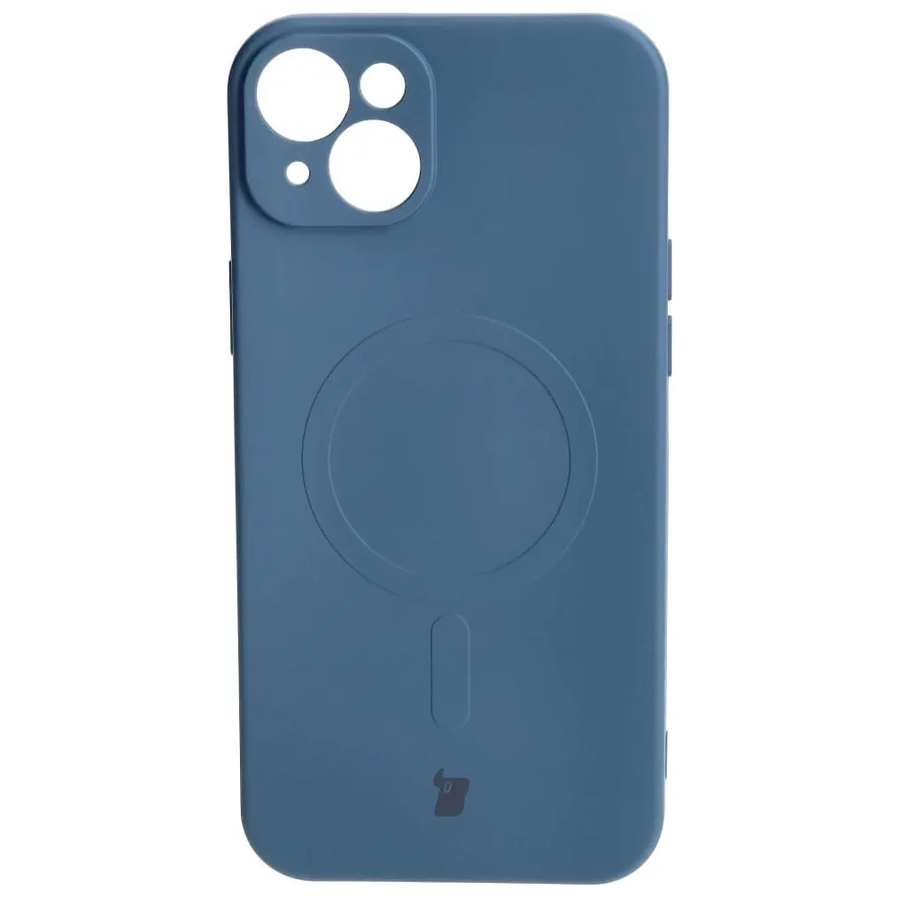 Hurtownia GSM - Bizon Case Silikon Magnetic Apple iPhone 15 Plus marineblau - BIZ3424 - {ean13} - Hurt