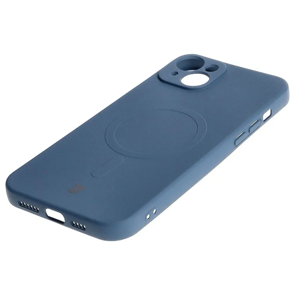 Hurtownia GSM - Bizon Case Silikon Magnetic Apple iPhone 15 Plus marineblau - BIZ3424 - {ean13} - Hurt