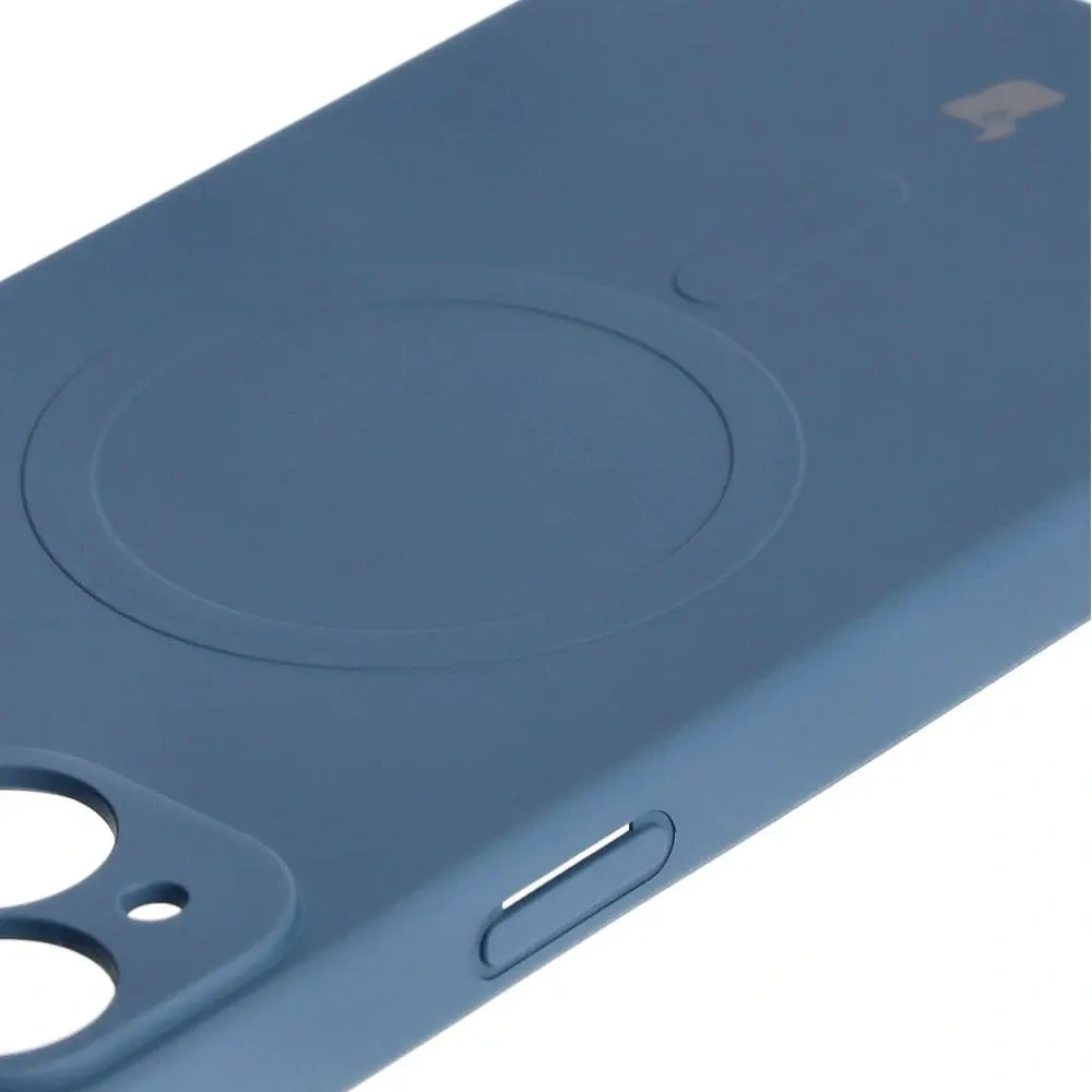 Hurtownia GSM - Bizon Case Silikon Magnetic Apple iPhone 15 Plus marineblau - BIZ3424 - {ean13} - Hurt