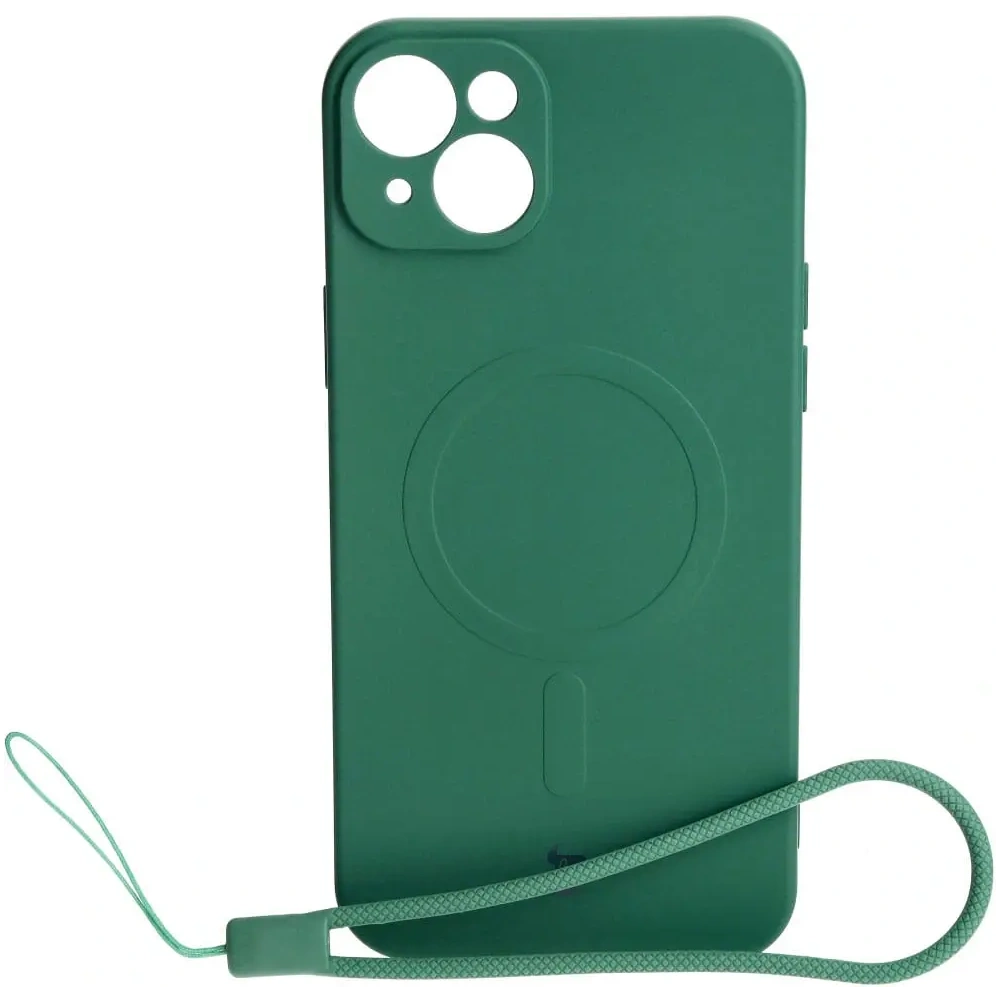 Hurtownia GSM - Caz de silicon Bizon Magnetic Apple iPhone 15 Plus verde închis - BIZ3425 - {ean13} - Hurt
