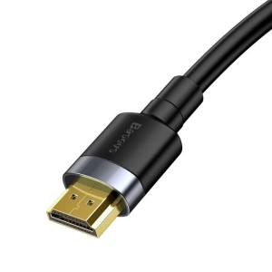 Kabel Baseus Cafule 4KHDMI do 4KHDMI 1m Czarny