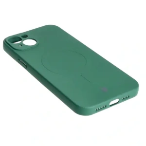 Hurtownia GSM - Caz de silicon Bizon Magnetic Apple iPhone 15 Plus verde închis - BIZ3425 - {ean13} - Hurt