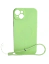 Hurtownia GSM - Bizon Case Silicone Magnetic Apple iPhone 15 Plus verde deschis - BIZ3426 - {ean13} - Hurt