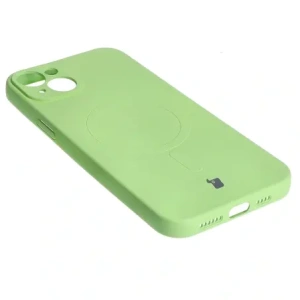 Hurtownia GSM - Bizon Case Silicone Magnetic Apple iPhone 15 Plus verde deschis - BIZ3426 - {ean13} - Hurt