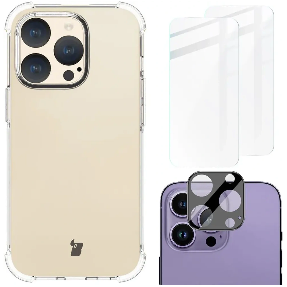 Hurtownia GSM - Etui Bizon Case Clear Pack do Apple iPhone 15 Pro przezroczyste - BIZ3428 - {ean13} - Hurt