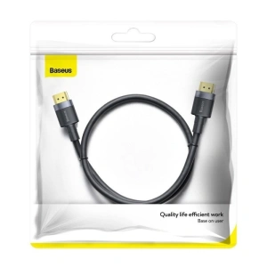 Kabel Baseus Cafule 4KHDMI do 4KHDMI 1m Czarny
