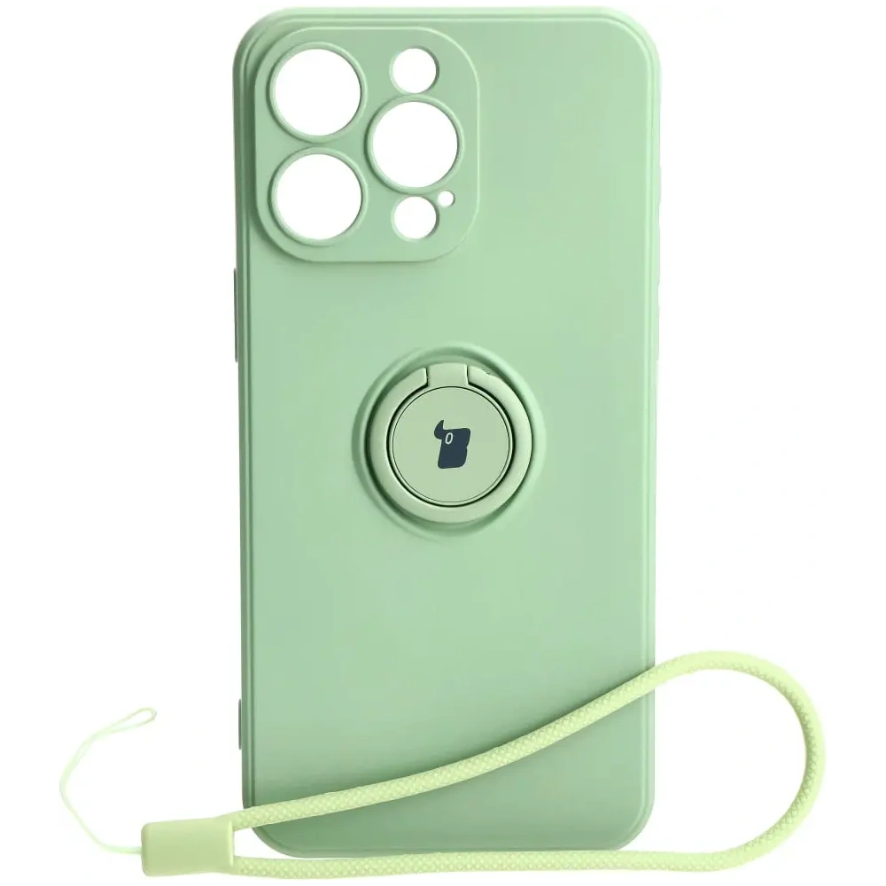 Hurtownia GSM - Bizon Case Silikonring Sq Apple iPhone 15 Pro Max hellgrün - BIZ3431 - {ean13} - Hurt